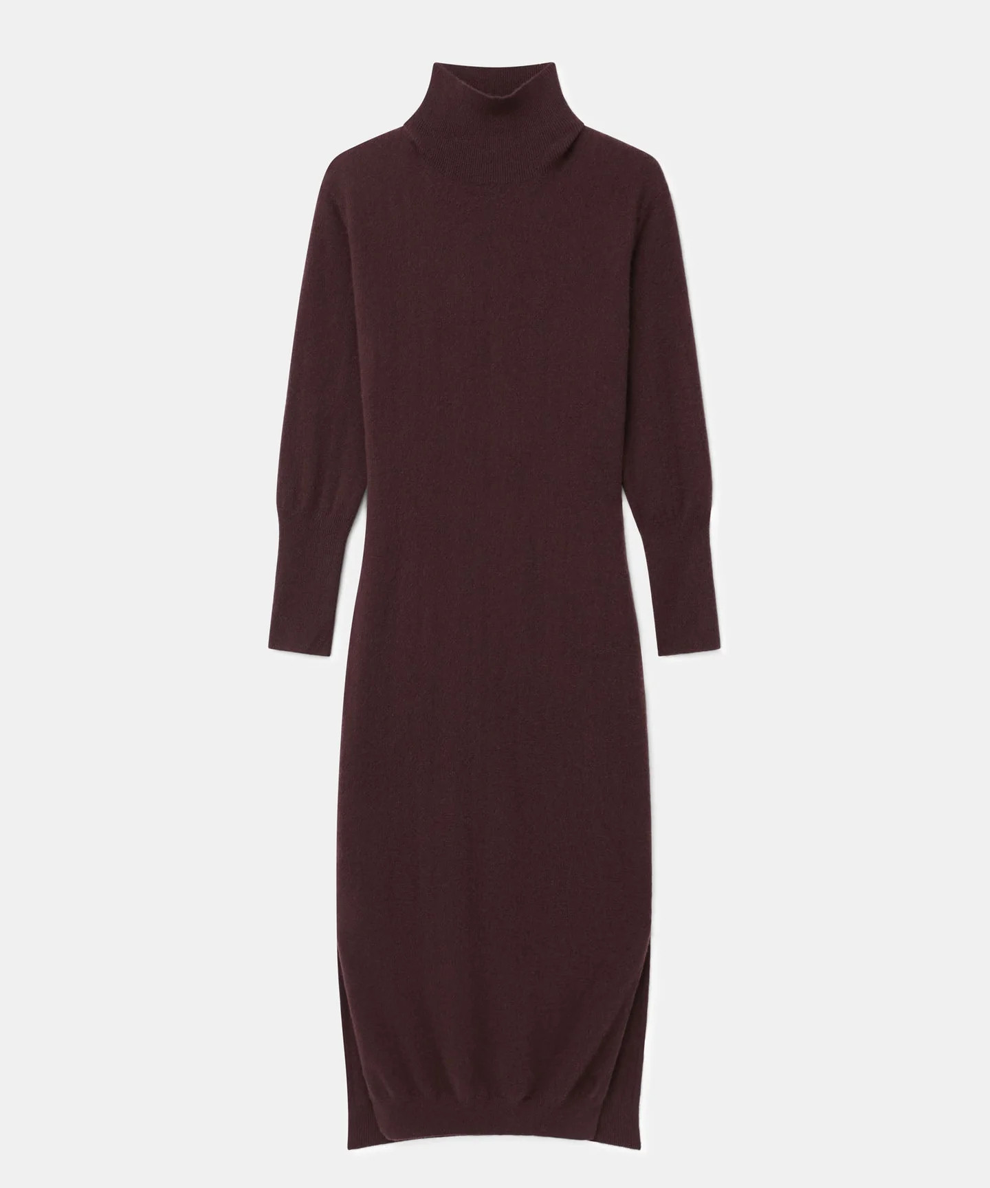 Signature Cashmere Turtleneck Dress with Slits | NAADAM