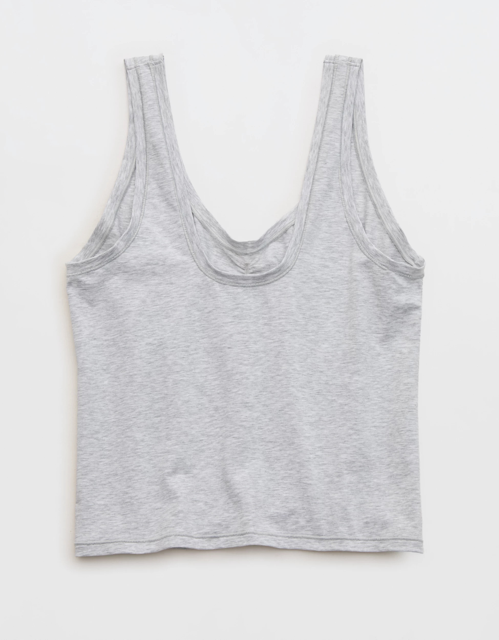 SMOOTHEZ Cotton Blend Ruched Tank Top | Aerie