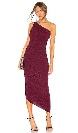 Diana Gown in Plum Burgundy Dress Dresses Cocktail Dress Party Dress Going Out Outfits | Revolve Clothing (Global)