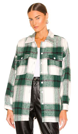Kaianna Shacket in Green Multi | Revolve Clothing (Global)