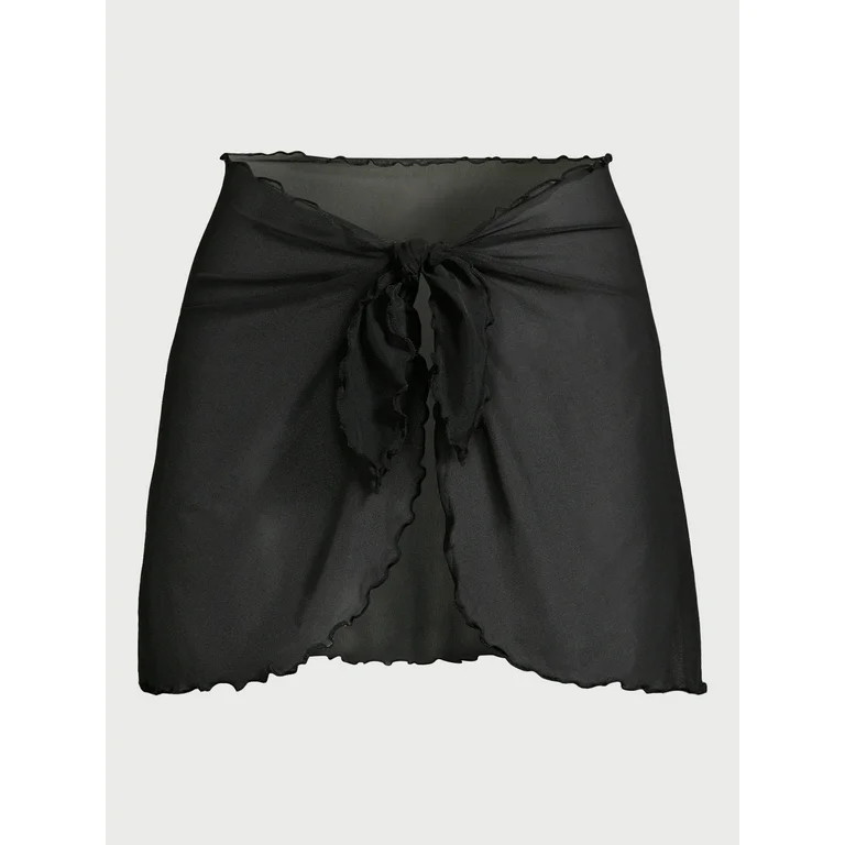 No Boundaries Juniors Lettuce Edge Sarong, Sizes XS-XL | Walmart (US)