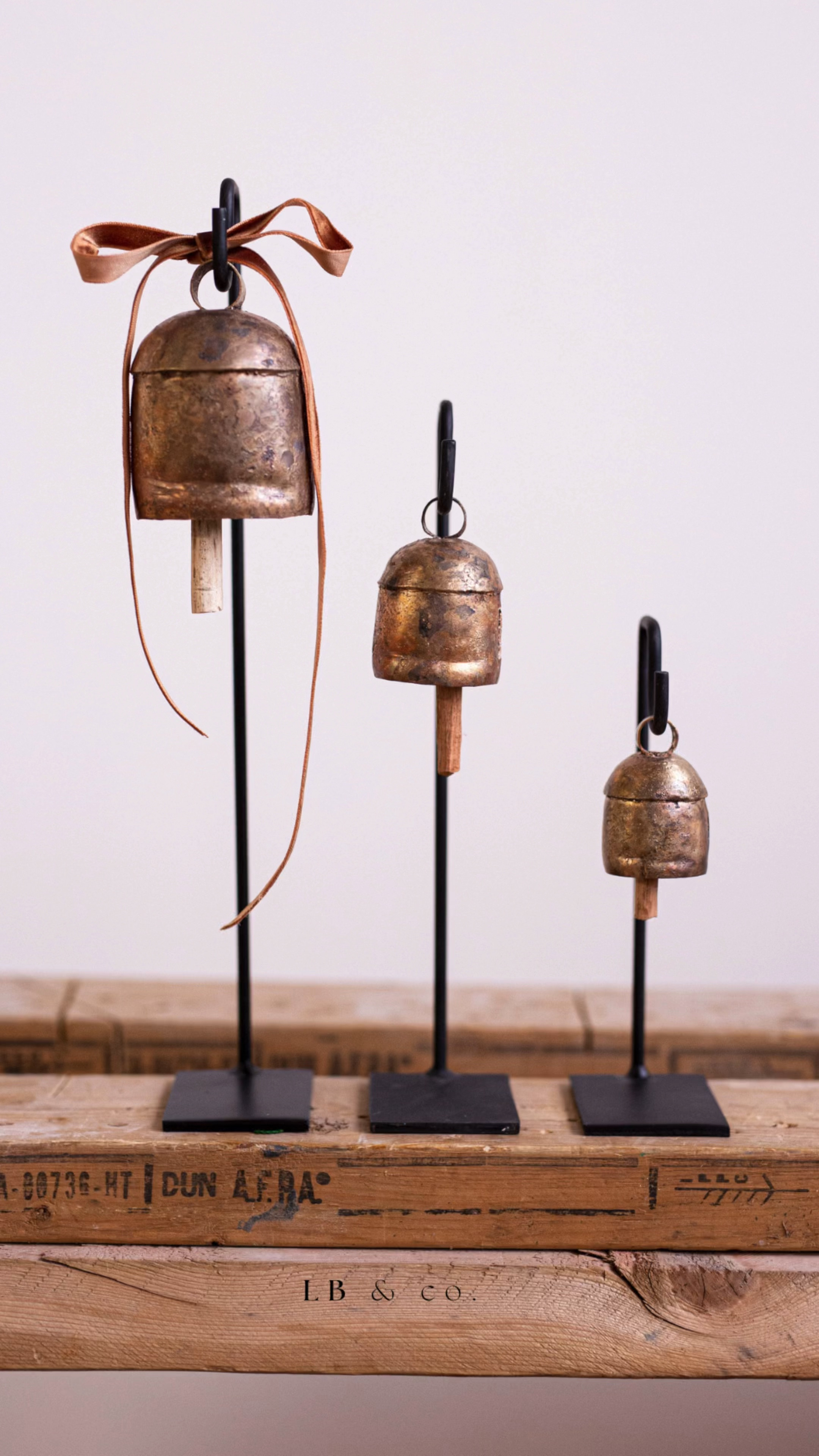 Bell stands Vintage Home Decor By Luxe B Co. 

#LTKhome #LTKsalealert