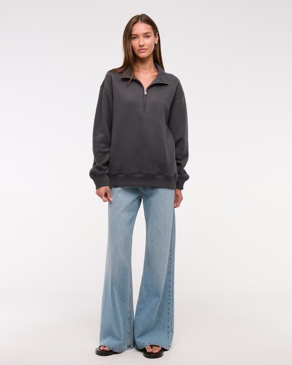 Sunday Half-Zip | Abercrombie & Fitch (US)