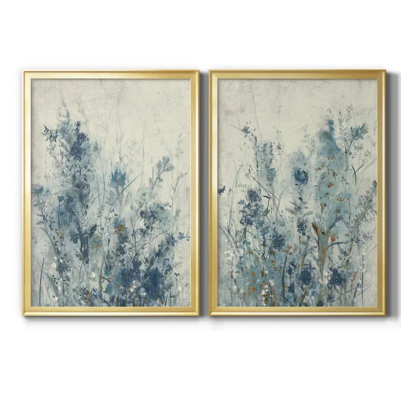UA CH Blue Spring I Framed On Canvas 2 Pieces Painting | Wayfair North America