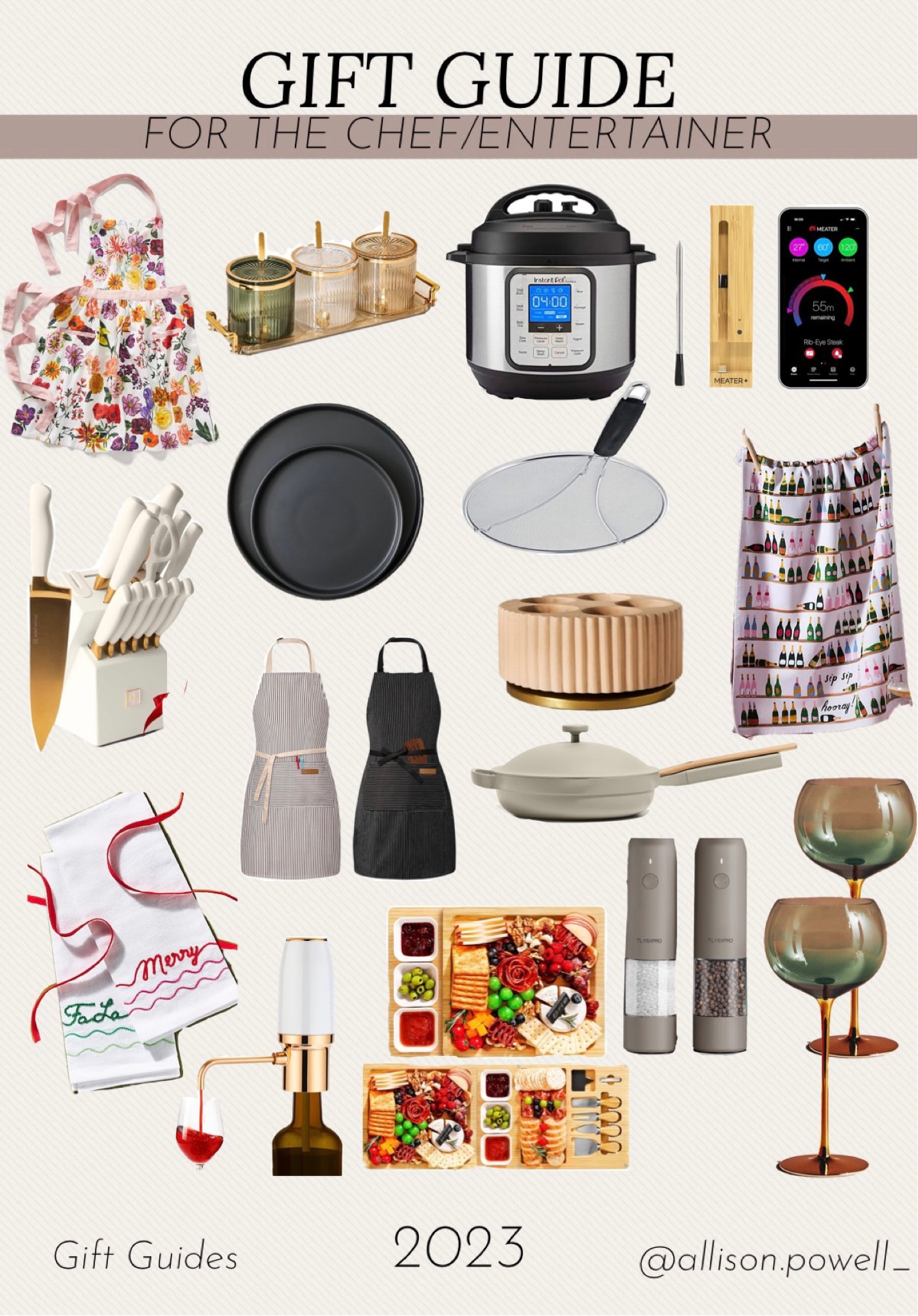Gift guide for the chef/entertainer

Gift huge for him
Gift guide for her
Gifts for the home
Gifts for mom
Gifts for her
Gifts for mil

#LTKhome #LTKGiftGuide #LTKfindsunder100
