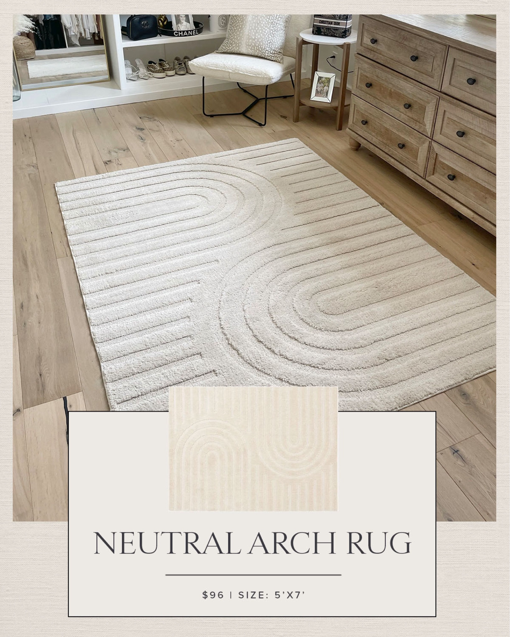 WALMART \ neutral arch rug under $100! I have it in my closet💁🏻‍♀️

Home decor

#LTKHome #LTKFindsUnder100