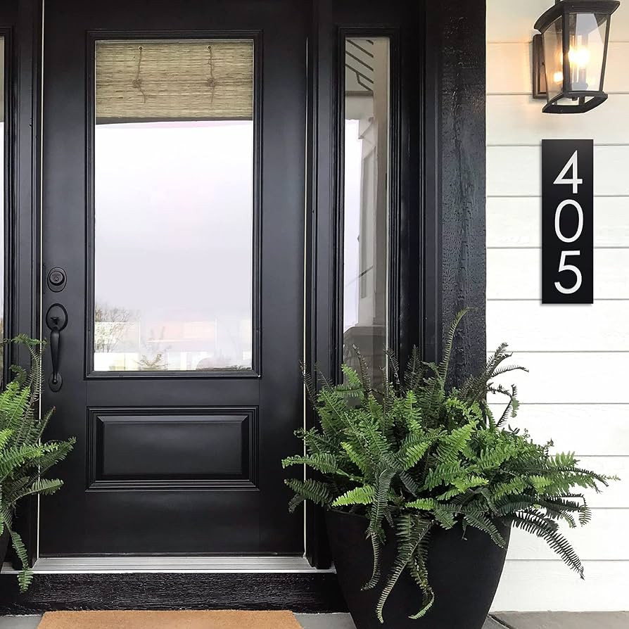 House Address Plaque For Outside Address Sign Numbers House Numbers Plaque Address Plaque For Hou... | Amazon (US)