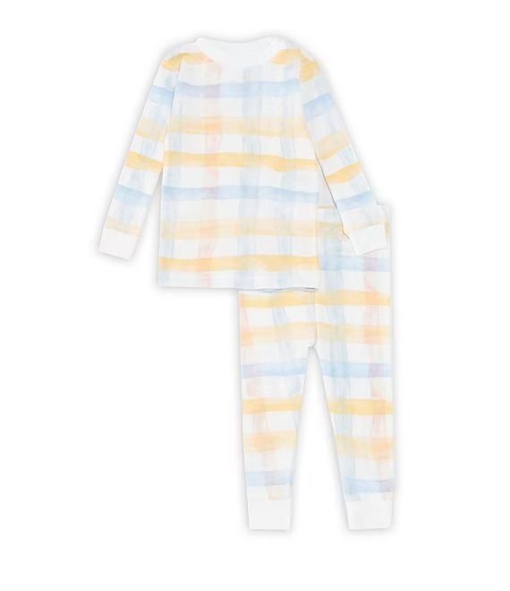 Baby 12-24 Months Multi Buffalo Check Tee & Pants Pajama Set | Dillard's