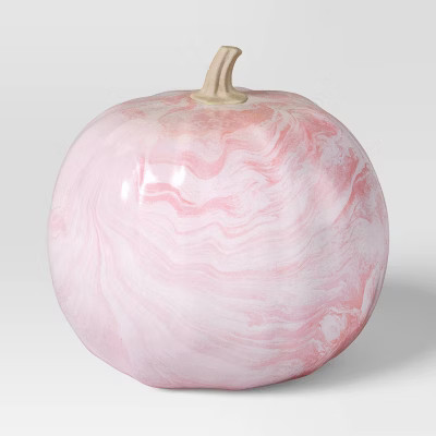 Painted Pumpkin Marble Finish Pink - Hyde and EEK! Boutique™ Pink | Target