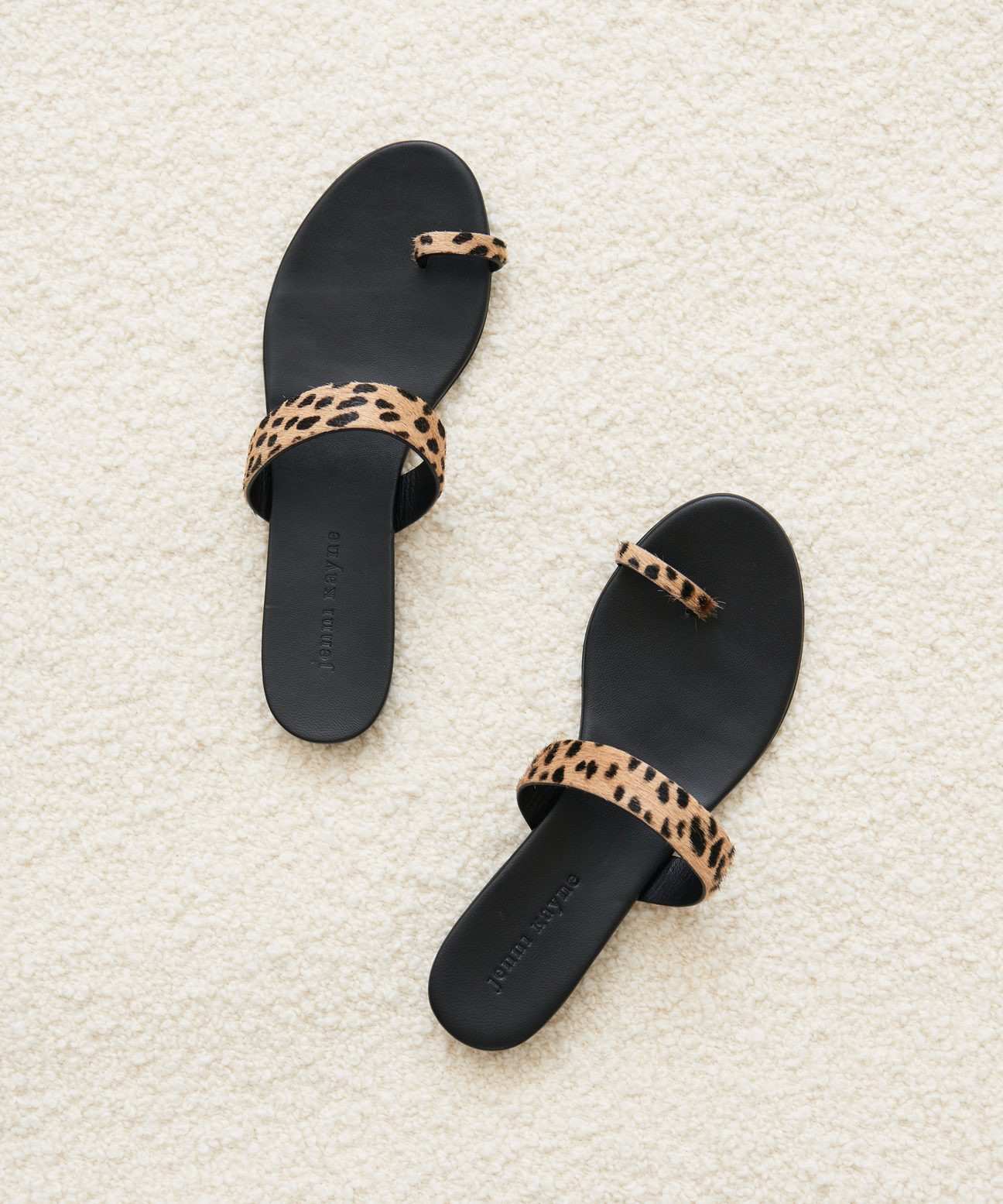 Pony Hair Strap Sandal | Jenni Kayne