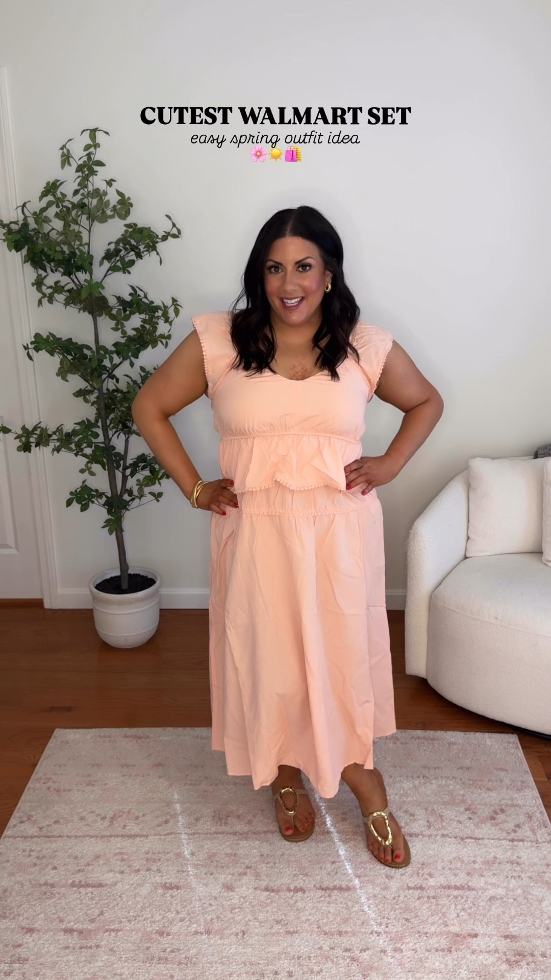 Wearing an XL in this matching set from Walmart and it’s sooo cute! I love how you can wear it together or separately 💕 

Maxi skirt outfit, going out top, cute top and jeans, jeans and a cute top, spring style, spring fashion, midsize style, midsize fashion 

#LTKWatchNow #LTKFindsUnder50 #LTKMidsize