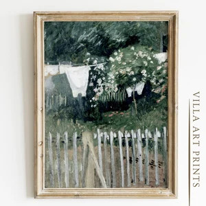 Vintage Laundry Print, Printable Farmhouse Wall Art, Laundry Room Printable, Vintage Cottage Pain... | Etsy (US)