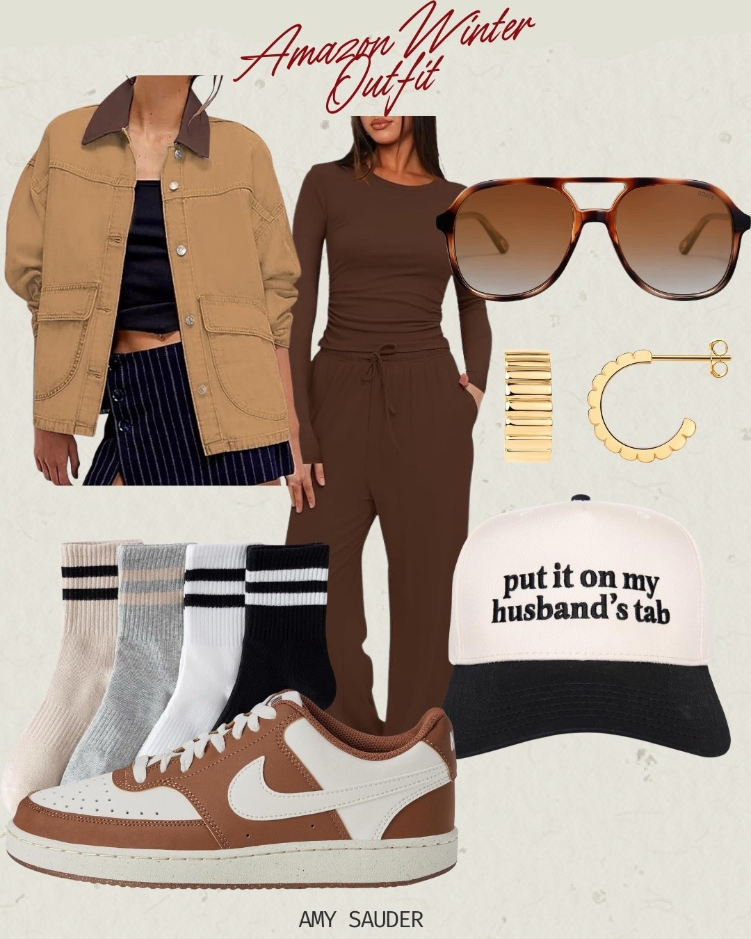 Comfy winter outfit 
Sneakers 



Travel outfit 
Sports mom outfit 
Amazon 

#LTKSeasonal #LTKOver40 #LTKFindsUnder50