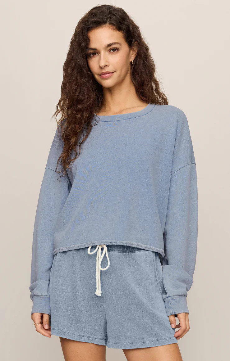 Circuit Knit Denim Sweatshirt | Z Supply