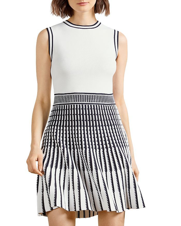 Sleeveless Knit Skater Dress | Bloomingdale's (US)