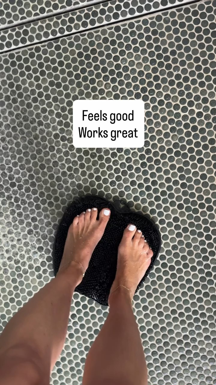 This shower foot scrubber makes cleaning and exfoliating my feet so much easier without having to bend down. The textured surface gets between the toes and across the soles while I’m already in the shower, so it’s an easy little upgrade to my routine.

shower foot scrubber, foot exfoliator, shower essentials, body care, foot care, bathroom essentials, self care routine, shower accessories, exfoliating scrubber, beauty tools, annabrstyle

#LTKgrwm #LTKmorningroutine #LTKBeauty