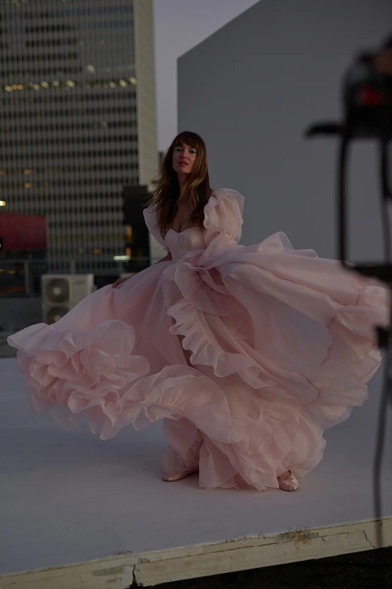 The Confection In Bloom Bridal Gown | Selkie Collection