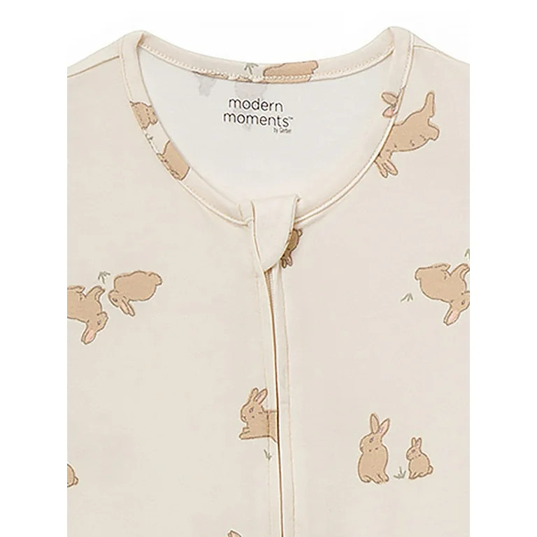 Modern Moments by Gerber Toddler Neutral Super Soft Easter One-Piece Pajama, Sizes 12 Months-5T -... | Walmart (US)