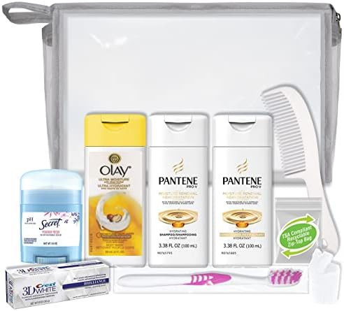 Convenience Kits International Women's 10-Piece Deluxe Kit with Travel Size TSA Compliant Essenti... | Amazon (US)