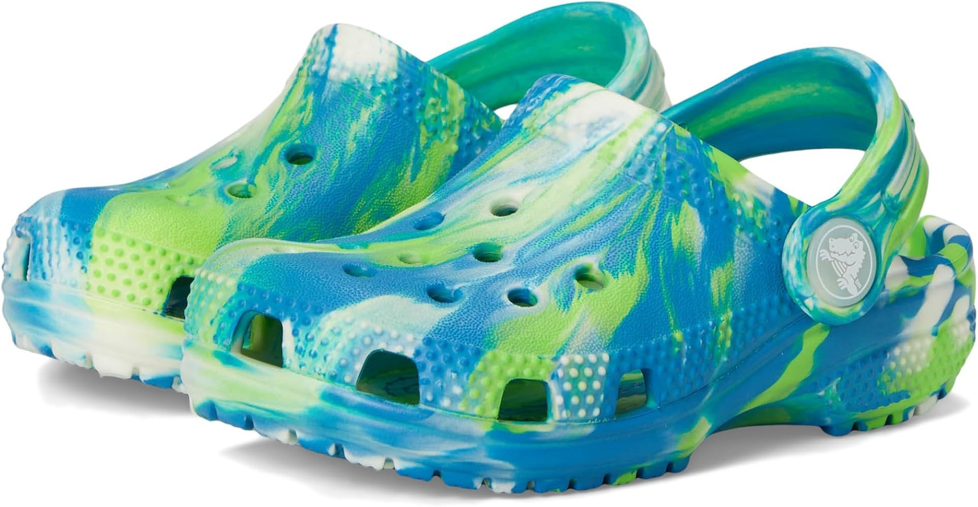Crocs Kids' Classic Marbled Tie-Dye Clog | Amazon (US)