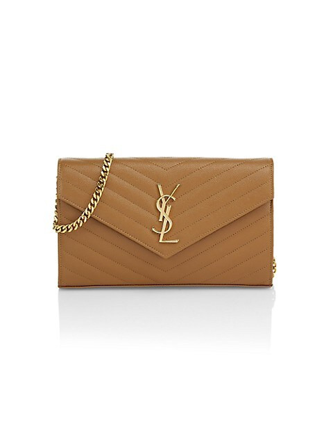 Medium Monogram Matelassé Leather Wallet-On-Chain | Saks Fifth Avenue