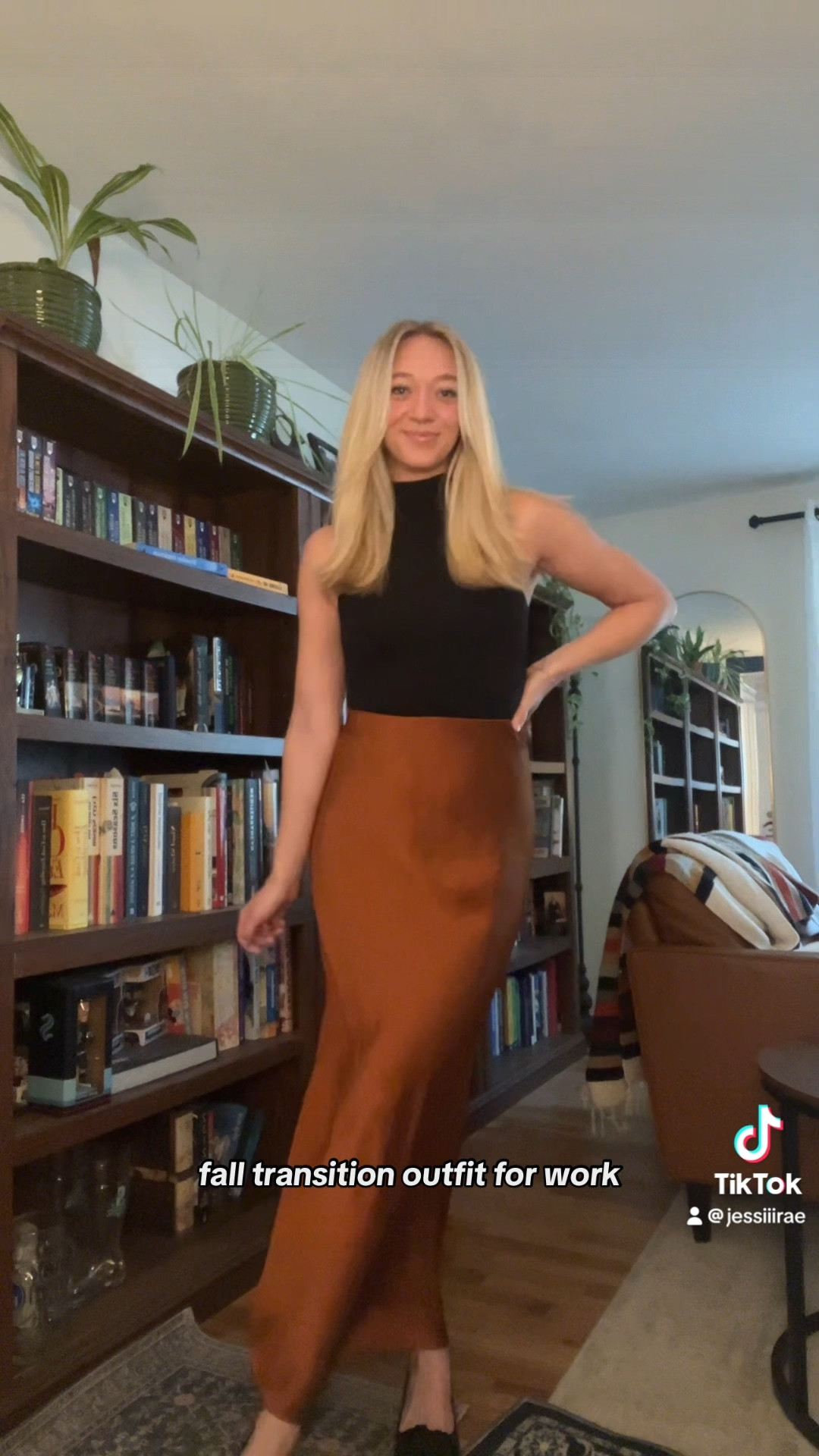 Loved wearing this fall transition outfit to the office! It was perfect for work and dinner after 🧡🍂🍁

If you shop through Fashionpass or sign up, use code JESSIIIRAE for a discount! 💫#LTKFallSale 

#LTKSeasonal #LTKWorkwear