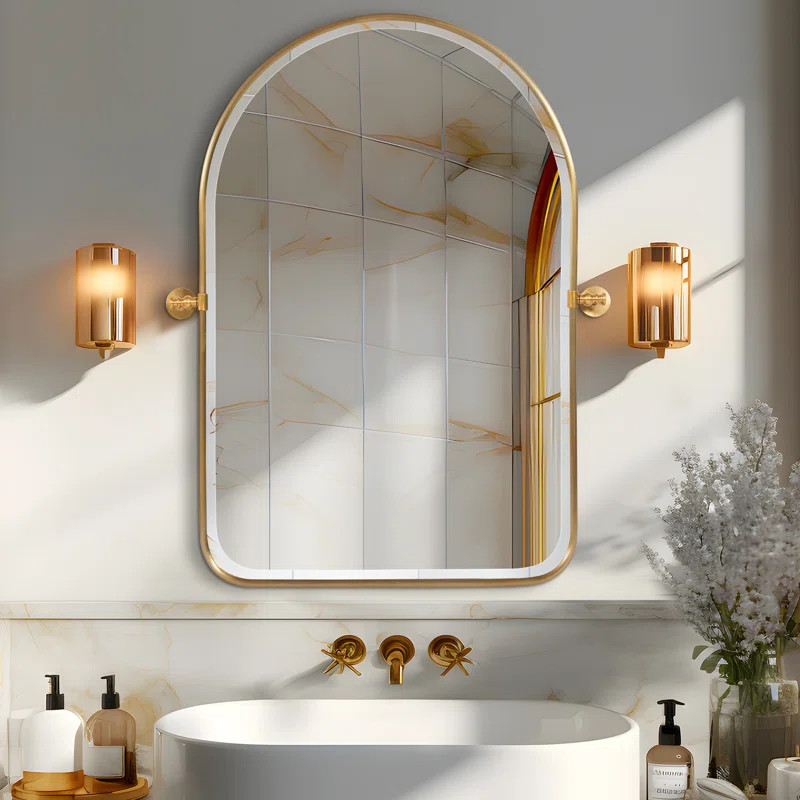 Norita Metal Arch Mirror | Wayfair North America