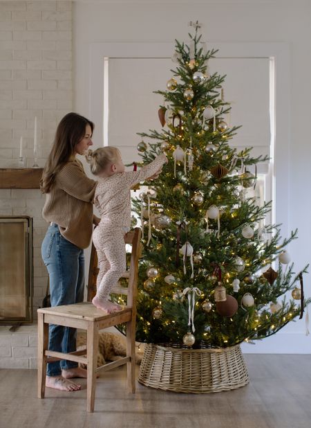 Decorating the Christmas tree ✨ 

#LTKHoliday #LTKSeasonal