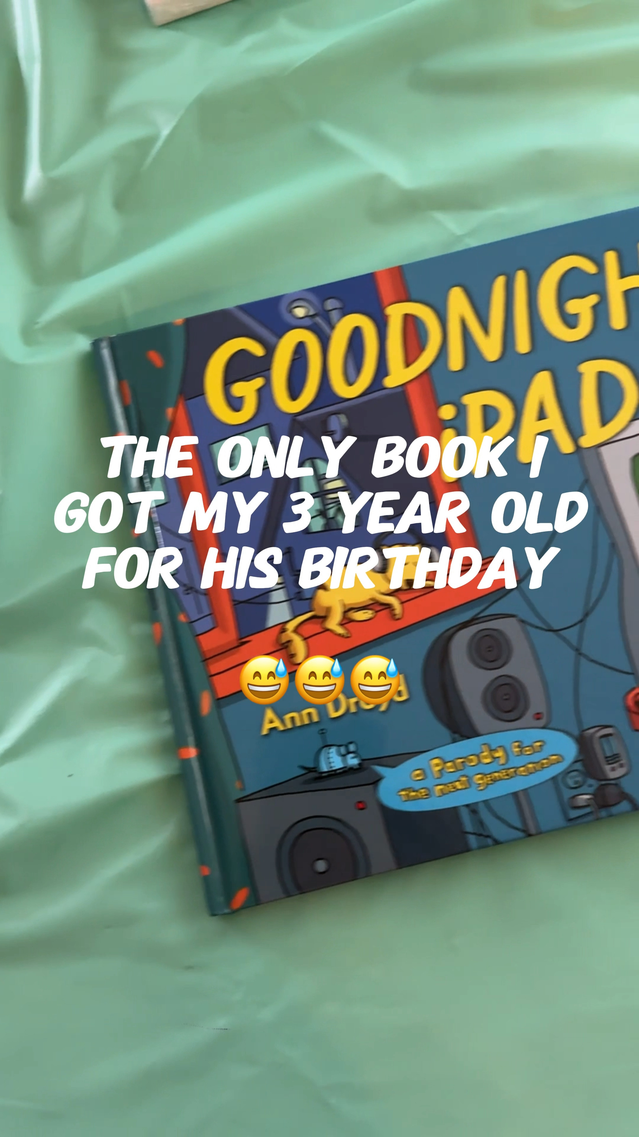 I love parody children’s books, and goodnight moon is the book we read Sammy every night before bed! #rachonlife #momlife #stayathomemom #sahm #sahmlife #yesmom #toddlermom #momofboth #momoftwo #girlmom #millennialmom #gentleparenting #marriedlife 

#LTKGiftGuide #LTKBaby #LTKKids