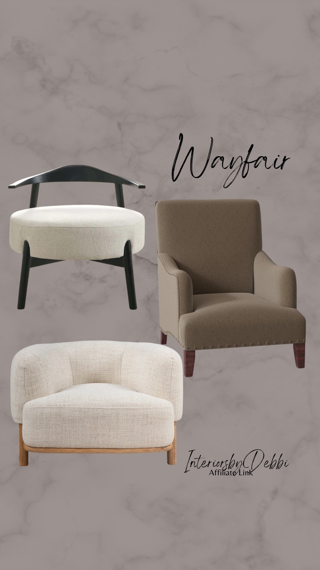 Wayfair Finds
Accent chairs, family room chairs, transitional home, modern decor, amazon find, amazon home, target home decor, mcgee and co, studio mcgee, amazon must have, pottery. barn, Walmart finds, affordable decor, home styling, budget friendly, accessories, neutral decor, home finds, new arrival, coming soon, sale alert, high end look for less, Amazon favorites, Target finds, cozy, modern, earthy, transitional, luxe, romantic, home decor, budget friendly decor, #wayfair

#LTKHome #LTKSeasonal