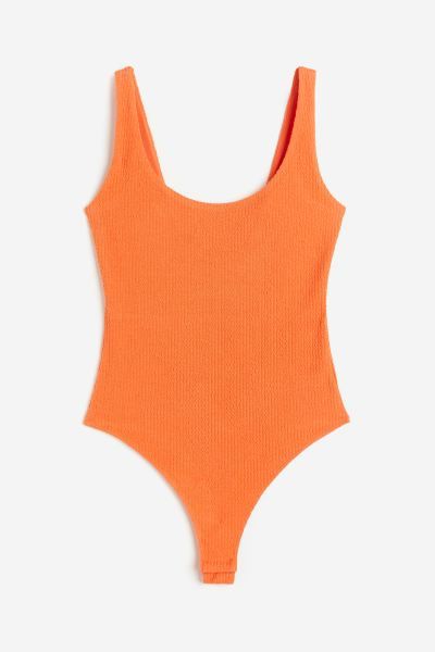 Textured Thong Bodysuit | H&M (US + CA)