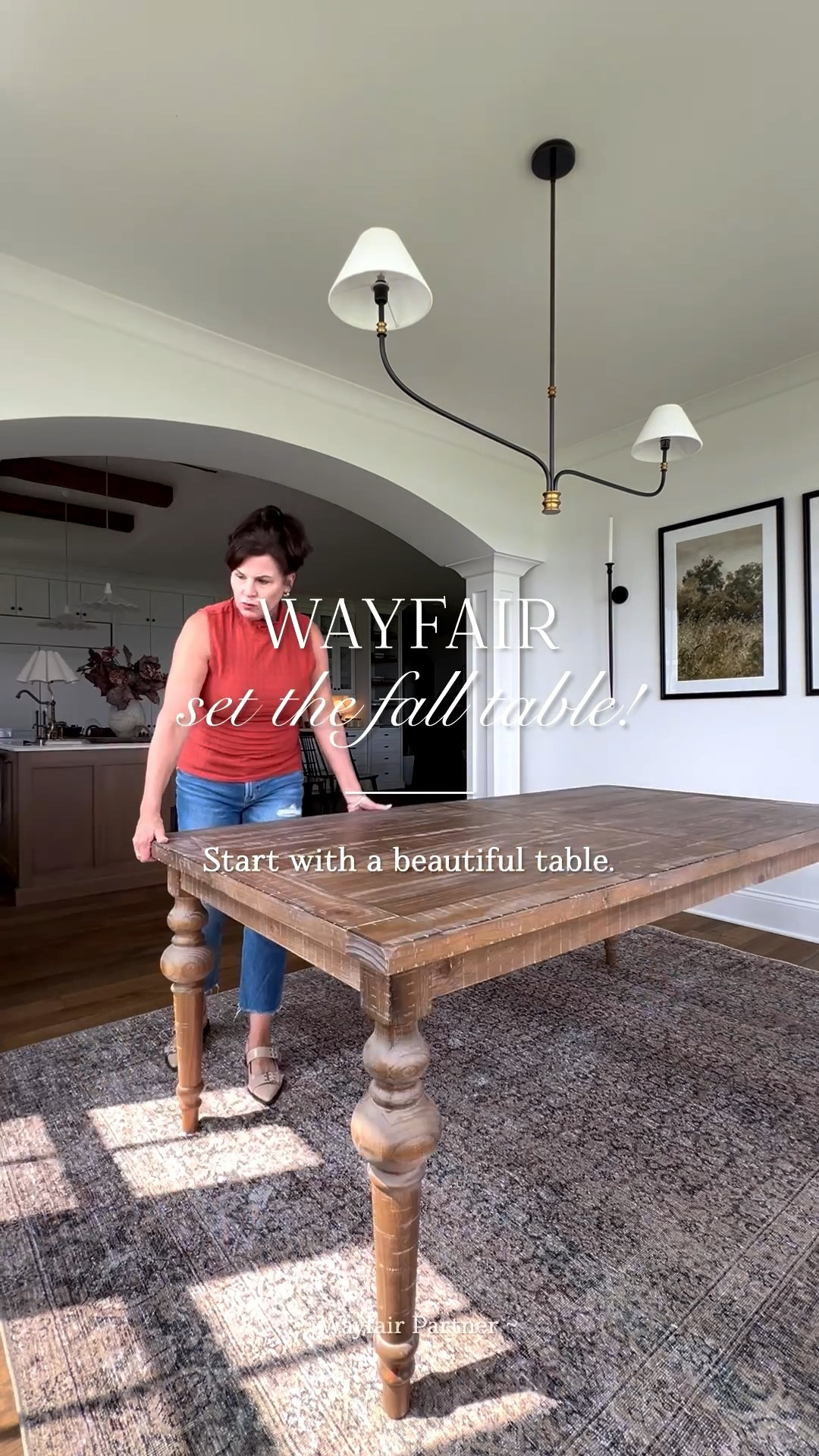 Set the fall table with @Wayfair! 

I love the warm, cozy colors and textures of fall! I refreshed my dining room with new chairs (table is also from Wayfair) and set a simple, fall table with the help of items I found on Wayfair — linen napkins, flatware, pretty bee goblets, and a gorgeous basket for my centerpiece. I also added fall art and an olive tree in a fun shaped basket. I’m ready for guests! Check out Wayfair for your fall dining refresh.

#wayfairpartner #wayfair #falltablestyle


#LTKSaleAlert #LTKSeasonal #LTKHome