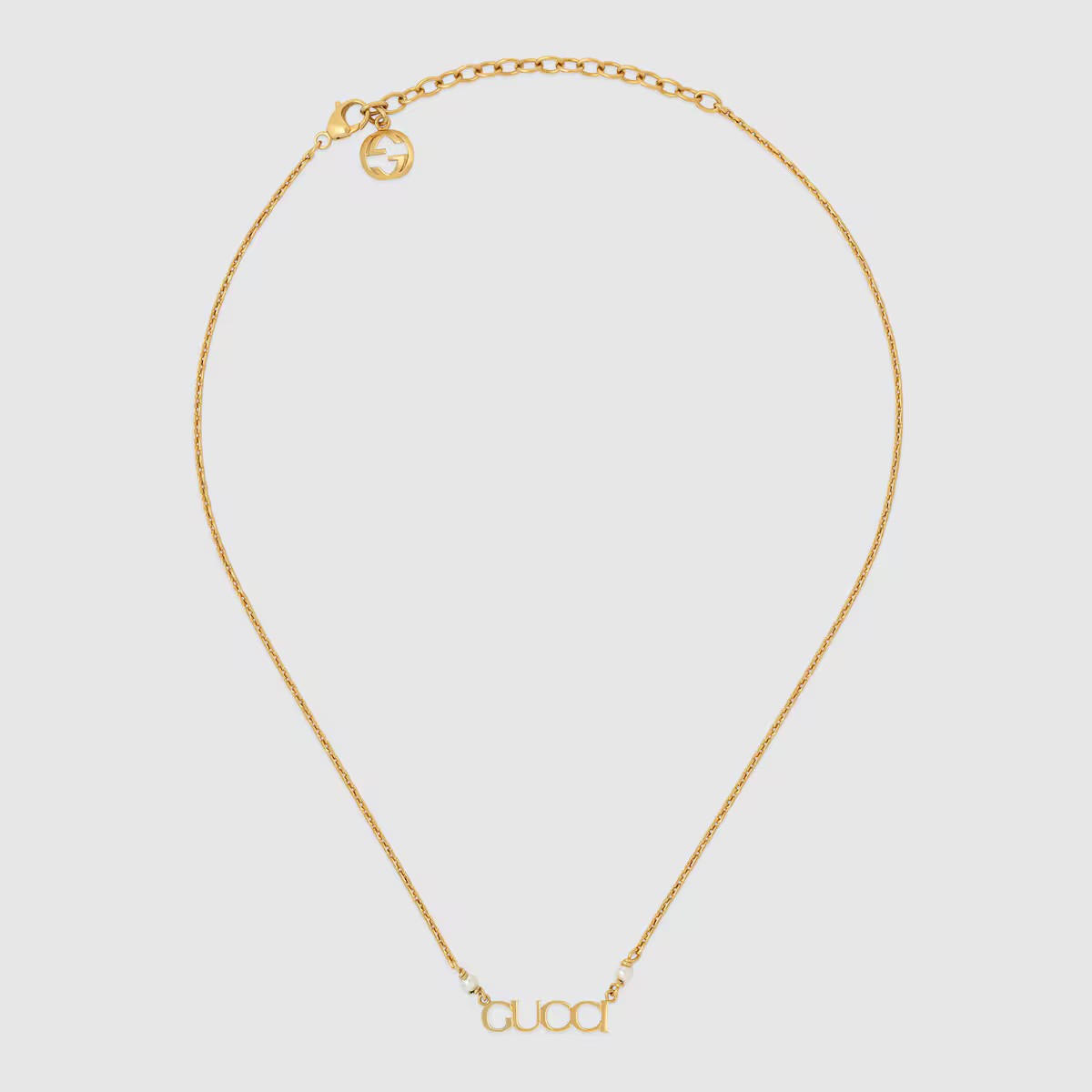 'GUCCI' letter necklace | Gucci (US)