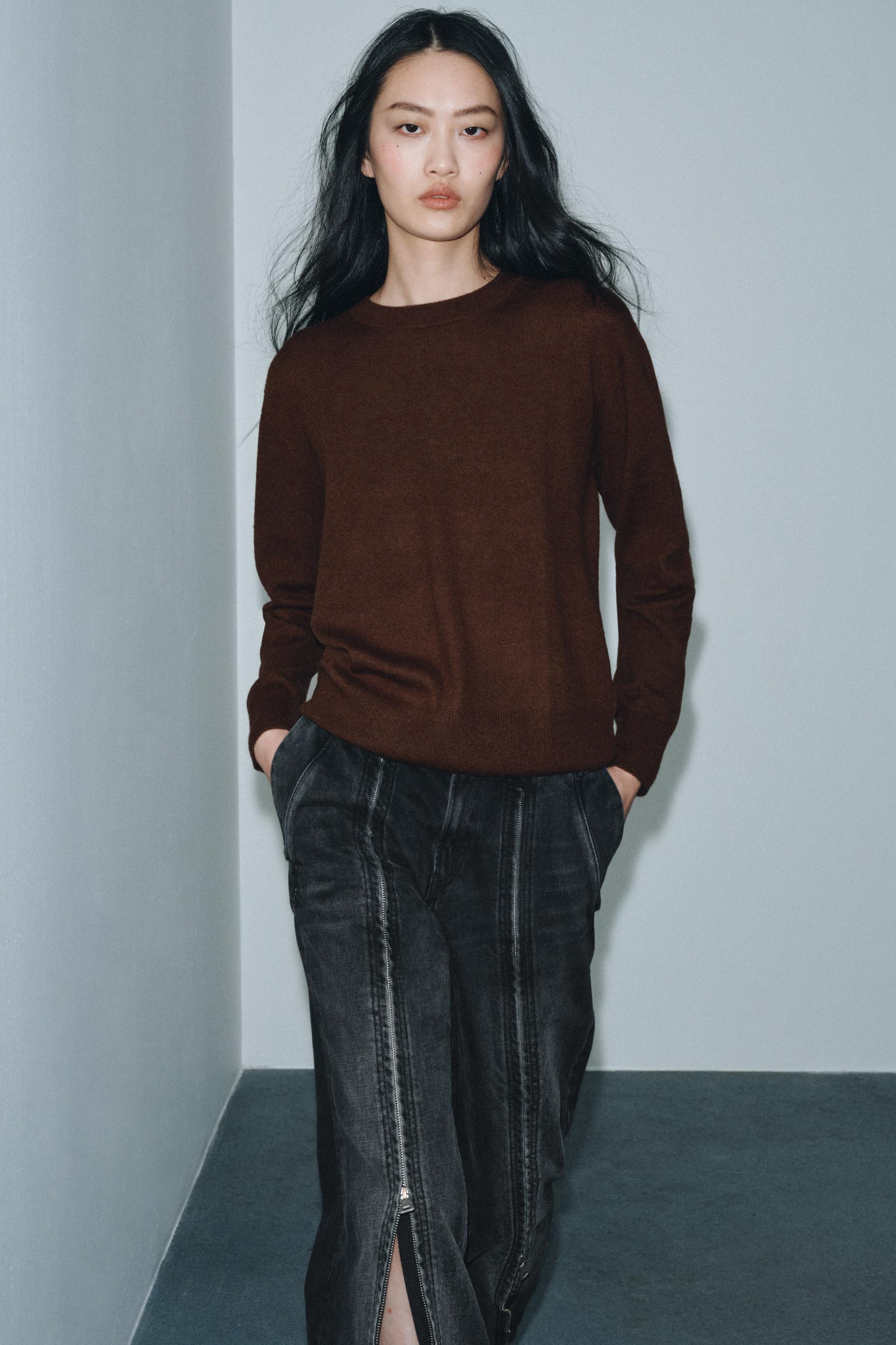 100% EXTRA SOFT WOOL JUMPER | Zara UK