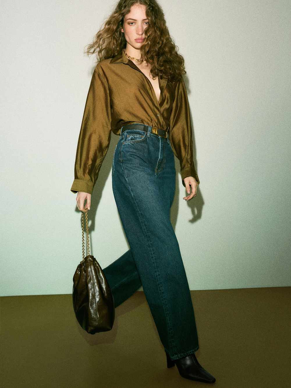 Cary High Rise Slouchy Wide Leg Jeans | Reformation (Global)