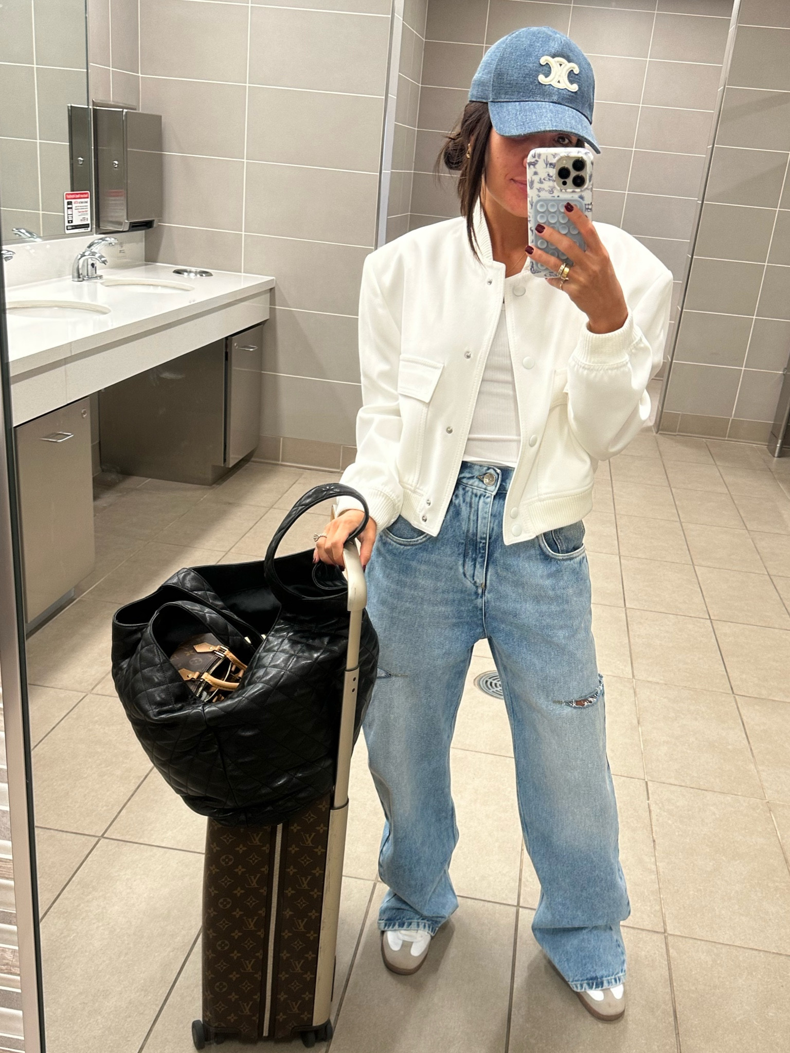 Jeans are a splurge, but some of my faves! Jacket is old Zara but found one almost identical 