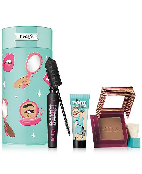 Benefit Cosmetics 3-Pc. BADgal To The Bone Holiday Gift Set & Reviews - Makeup - Beauty - Macy's | Macys (US)
