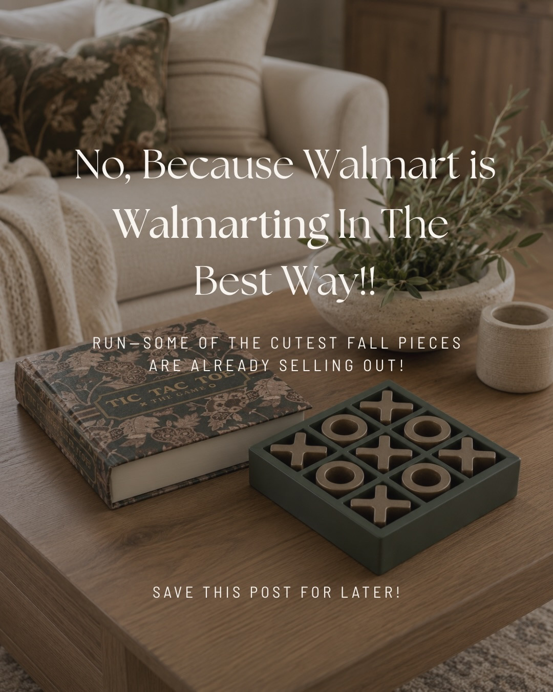 Comment FALL and I’ll send you the links! 🍂 Walmart is seriously Walmarting in the best way with these cozy fall finds—and some are already starting to sell out!! 

Even if it says “sold out” in my storefront, click on the item to double check!!

👻Shop everything in my Walmart storefront here: https://walmrt.us/4z3ooWd 

🤎 Save this post so you can come back before your favorites are gone!

#WalmartFinds #WalmartFall #WalmartHome #FallDecor FallHomeDecor CozyHome AffordableHomeDecor NeutralFallDecor HomeDecorFinds WalmartMustHaves FallDecorating AutumnHome BudgetHomeDecor StudioMcGeeStyle OrganicModernHome