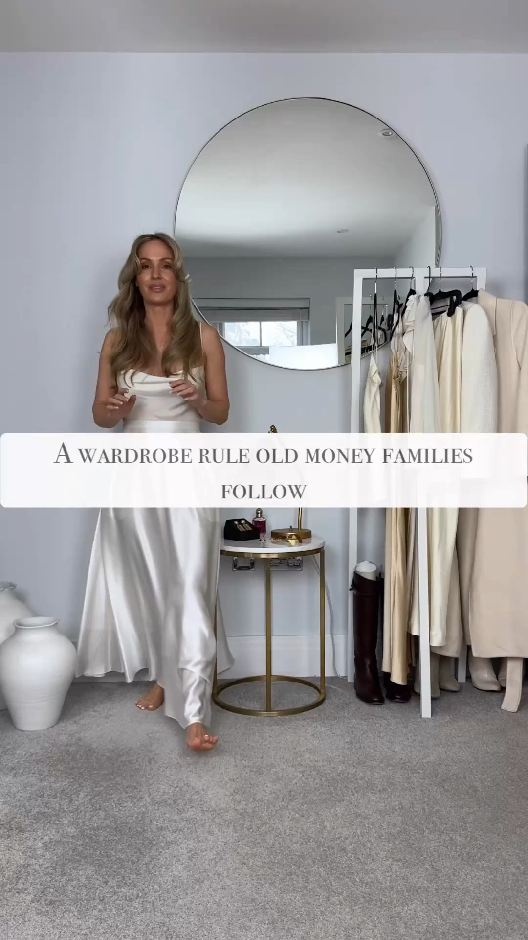 This is what old families do differently;

We get taught from a young age to pick the items we want carefully. To choose excellent quality and timelessness that will stand the test of time.

A truly great purchase is one that will be loved and worn repeatedly, and later handed down to the next generation.

We are raised to see every large purchase as a potential future heirloom.
It’s a very mindful and sustainable way of consuming. 

We don’t truly own anything, we are just the keepers for the next generation. 

🤍You can find the items I’m wearing in my link in bio, or just comment “link” and I will DM the links to you 🤍

If you want the method I used to stop impulse buying and build a wardrobe the proper way,  start with the 7-Day Wardrobe Reset. Just comment “reset” and I will send you a dm. (Use the code “FIRST40” for 40% off)

#tessmontgomery #oldmoneylifestyle #aristocratic #oldmoneystyle

#LTKOver40 #LTKstorytime #LTKgrwm