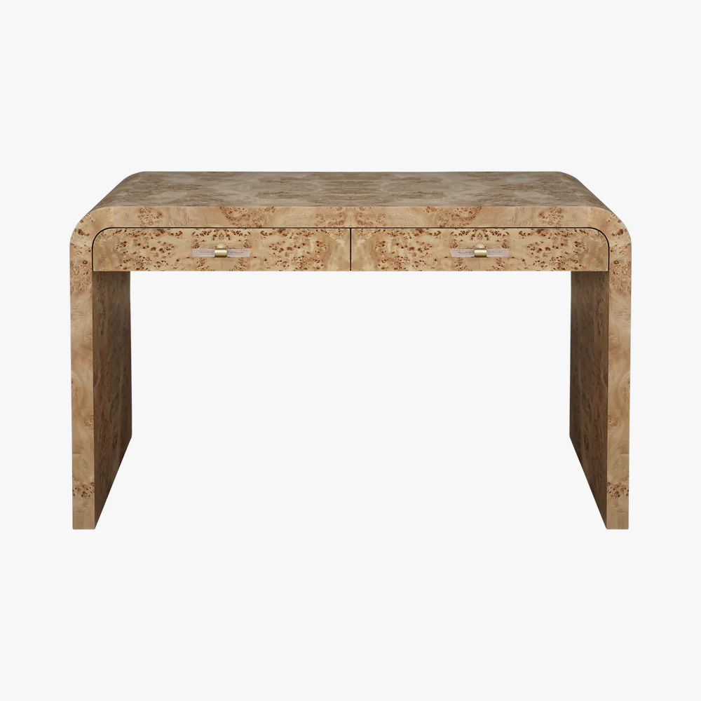 Pasha Burlwood Desk | Dear Keaton