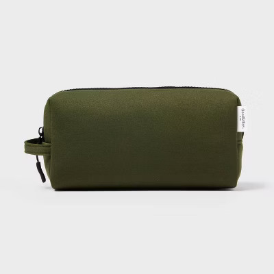 Compact Travel Toiletry Organizer - Recycled Neoprene - Olive - Goodfellow & Co™ | Target