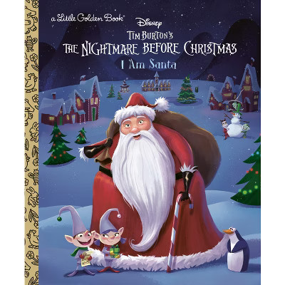I Am Santa Claus (Disney Tim Burton's the Nightmare Before Christmas) - (Little Golden Book) by  ... | Target