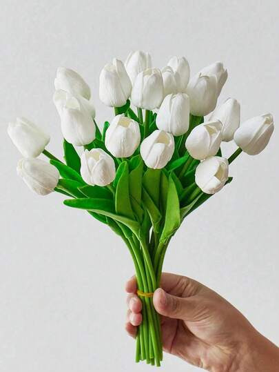 1/3/10/20/30pcs Set High-Quality Artificial Tulip Flowers, Lifelike Texture, Suitable For Wedding, Room, Home, Hotel, Party, Events, Valentine's Day, New Year Gift | SHEIN
