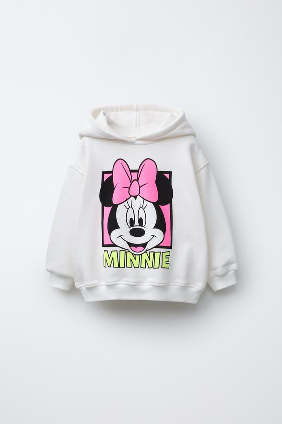 MINNIE MOUSE © DISNEY HOODIE SWEATSHIRT | Zara US