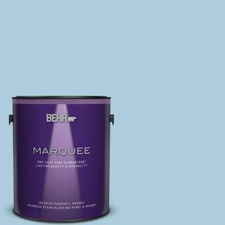 BEHR MARQUEE 1 gal. #M500-2 Early September Eggshell Enamel Interior Paint & Primer 245001 - The ... | The Home Depot