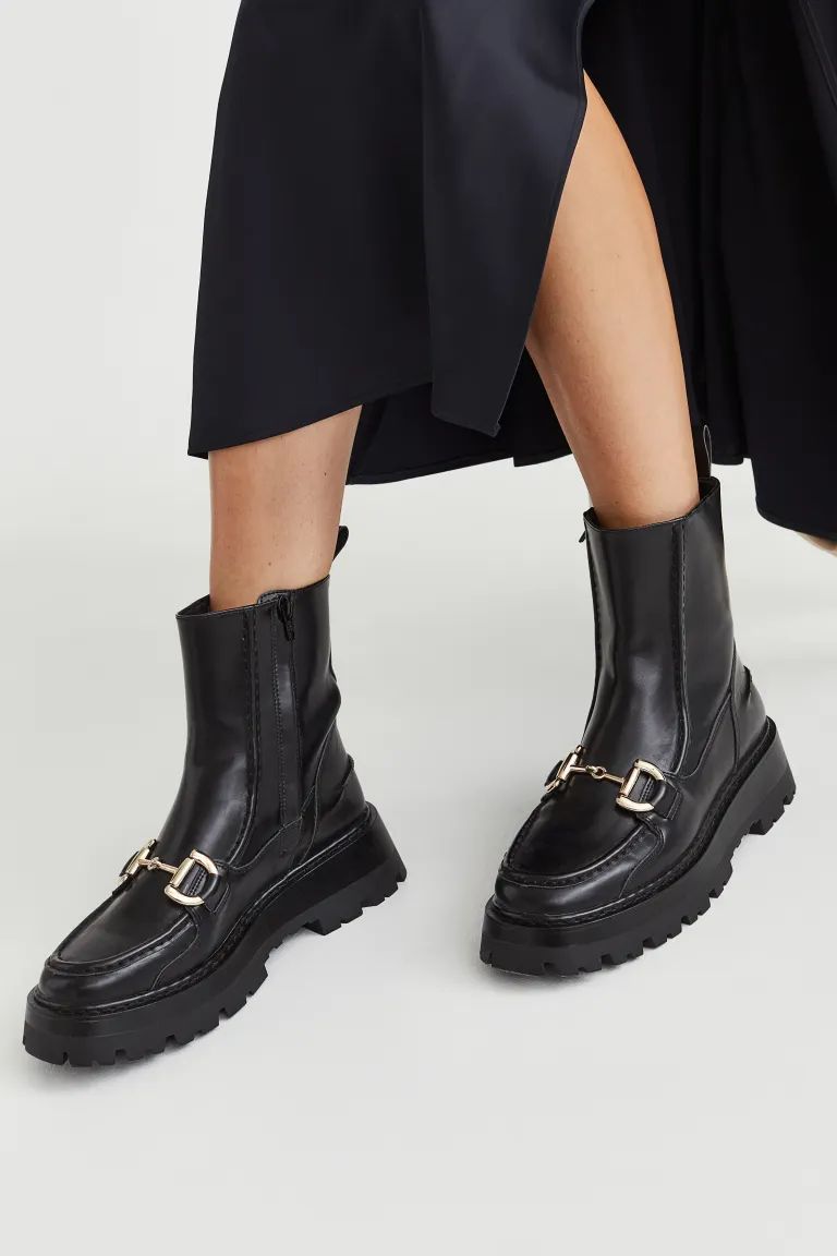 Horsebit Boots | H&M (US + CA)