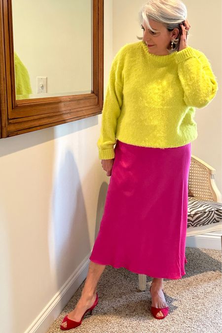 Yellow and pink?    Yes... just what this cold snap needs!

My shoes are from my closet so I have linked similar!


#LTKfindsunder50 #LTKstyletip #LTKSeasonal