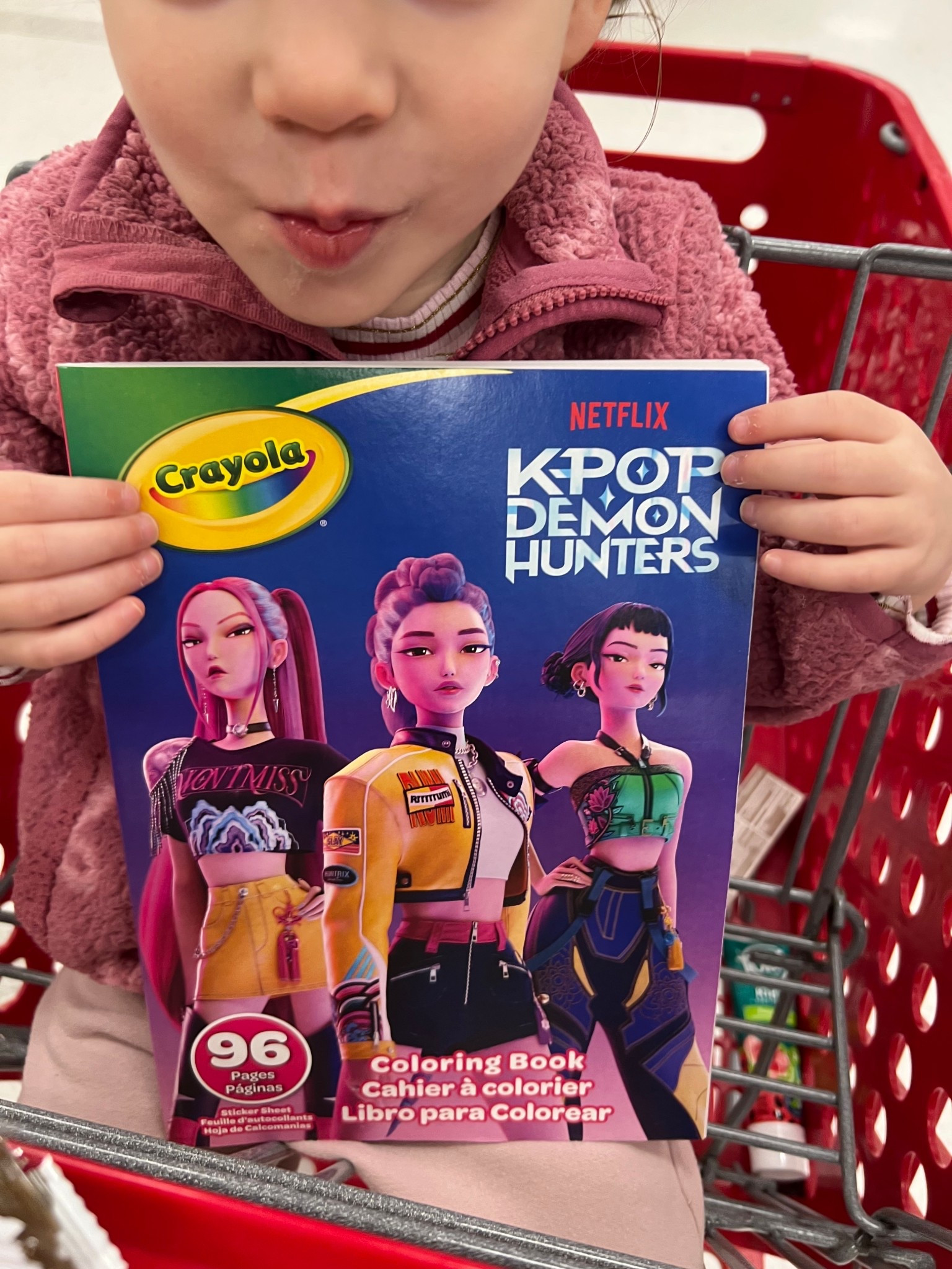 she found this color/sticker book and had to have it! 

#LTKmomlife #LTKKids