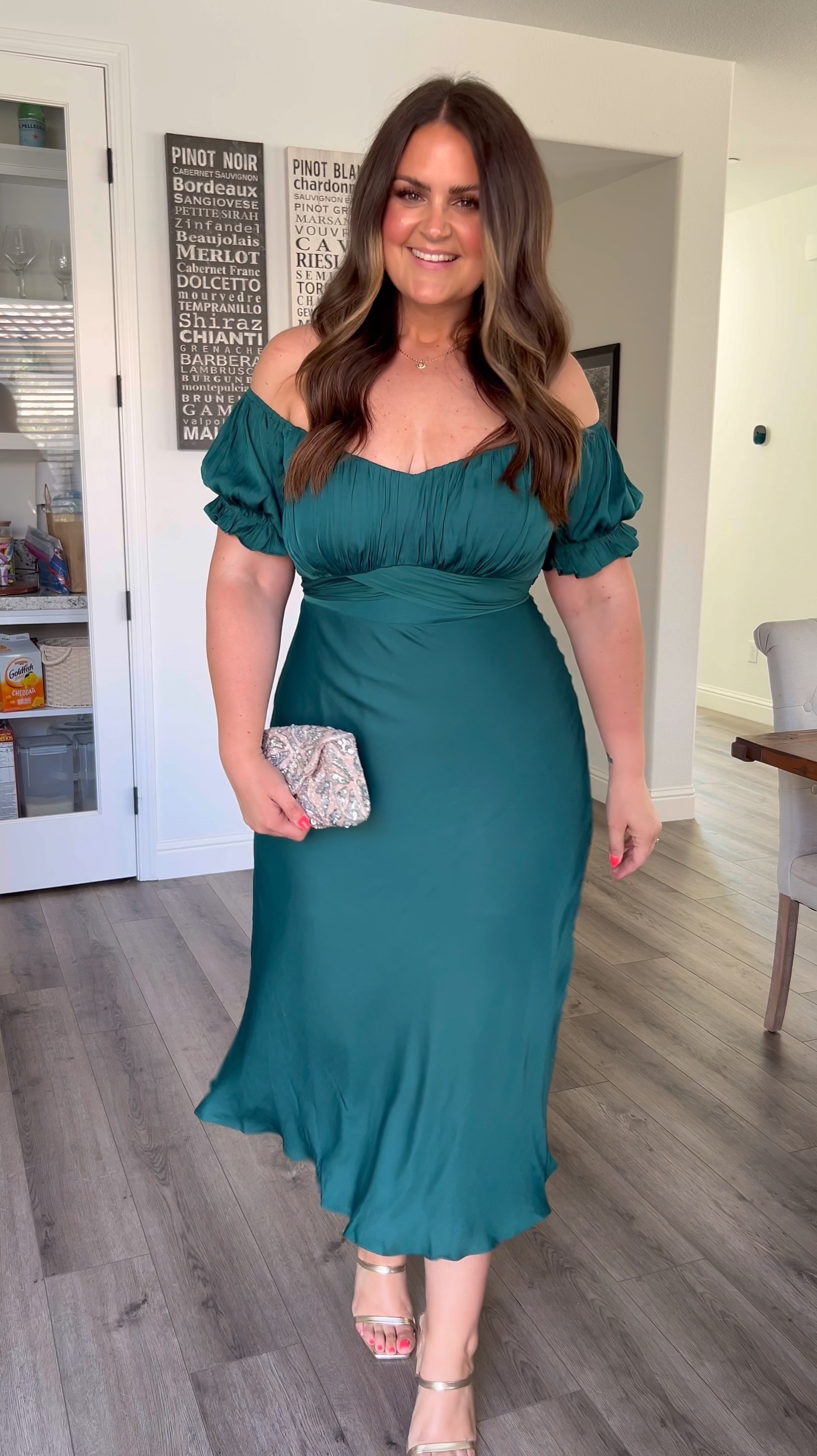 Dress, XL
**code Itscourtney20
Shapewear, XL
**code CourtneyHxSpanx 

Formal dress, dress with sleeves, wedding guest dress, spring dress, party dress, midsize, size 12, size 14

#LTKwedding #LTKVideo #LTKmidsize