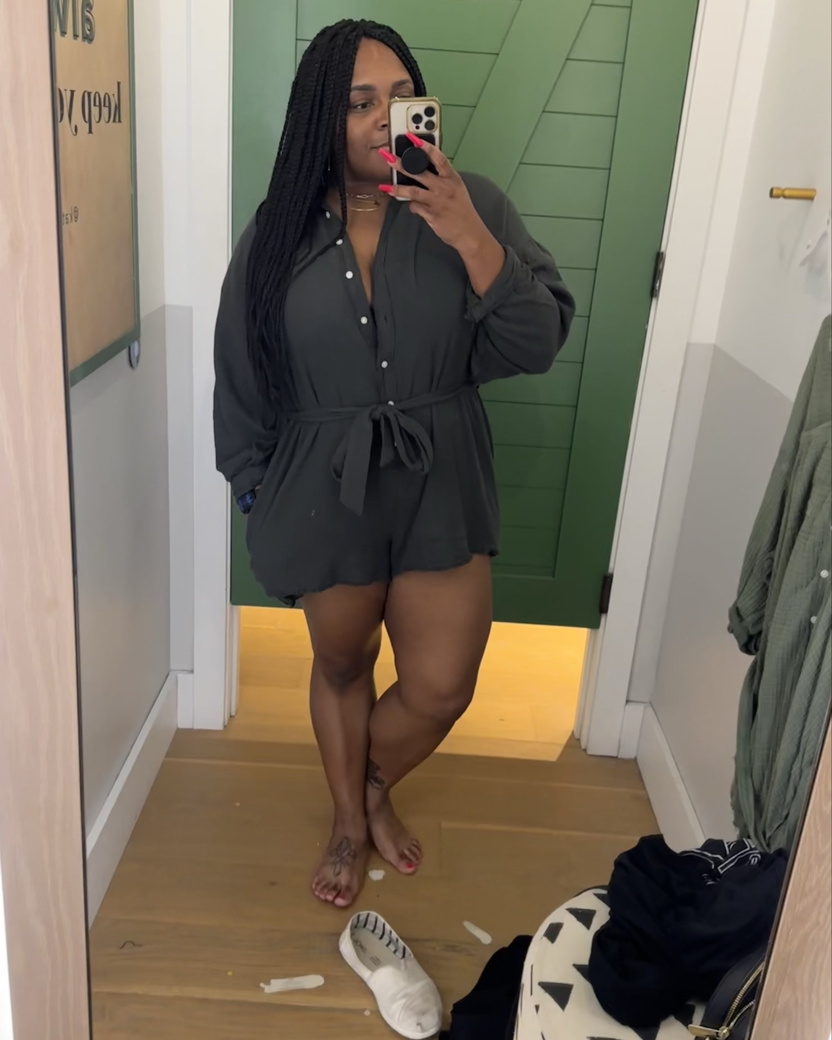 My friend said I looked better than the model and now I’m ready to switch careers 

Wearing a medium and its oversized 

#LTKMidsize #LTKFindsUnder50 #LTKSummerSales